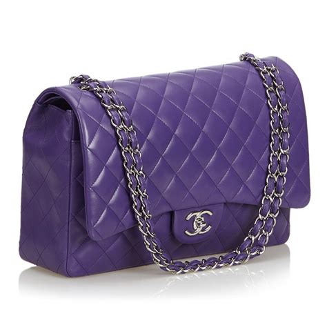 borsa chanel suede viola limited edition|Chanel bags for sale.